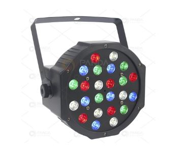PAR LED 36 X 3W R6 G12 B12 A6