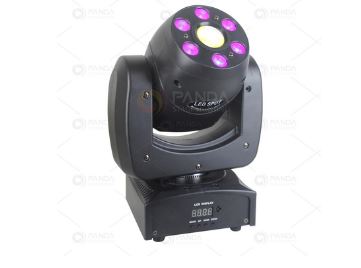 CABEZA MOVIL MINI SPOT LED 80W CON LED STRIP