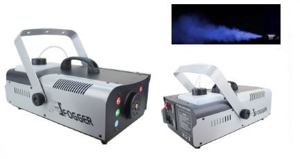 MAQUINA NEBLINA 1500W, CONTROL INALAMBRICO / LED 6 X 3W RGB