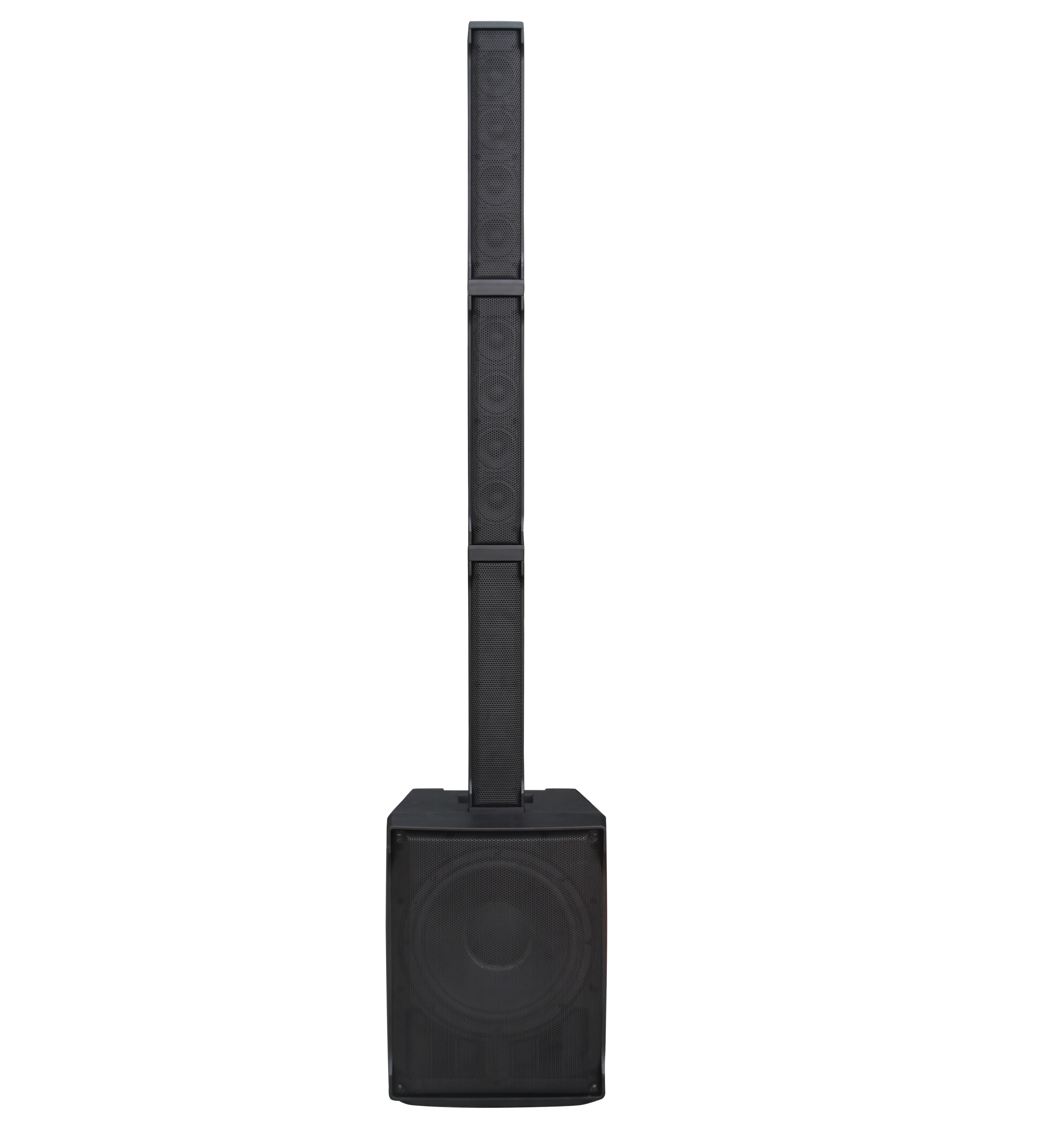 CAJA COLUMNA LINE ARRAY ACTIVO PORTATIL 1*12" + 8*3"