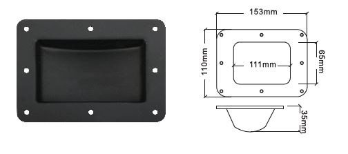 BASE METALICA RODIN FLY CASE