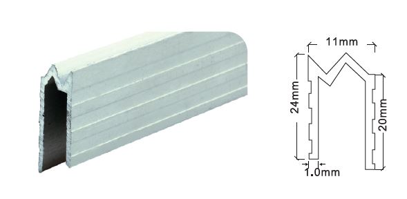 MOLDURA HIBRIDA 9MM PIEZA 3M