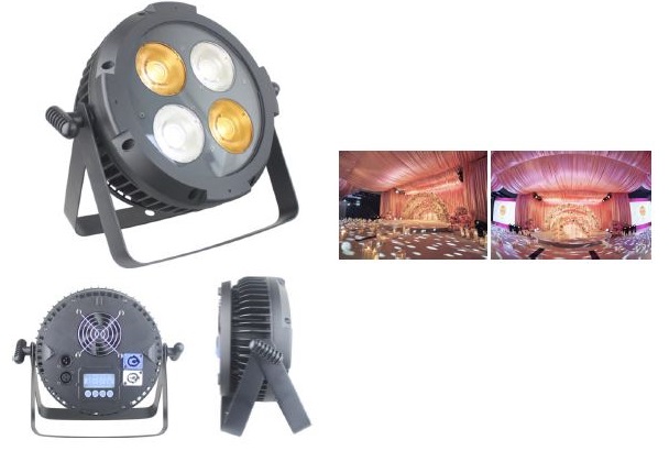 PAR LED COB PIXEL 4 X 50W CW+WW