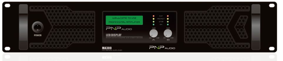 AMPLIFICADOR 400W / 4 OHM 2U CLASS AB