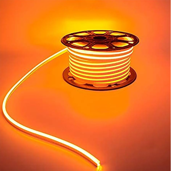 TIRA LED NEON FLEIXBLE ANARAJADO 120V...