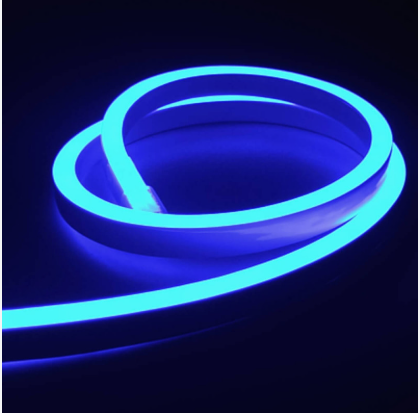 TIRA LED NEON FLEXIBLE AZUL 120V, 6W/...