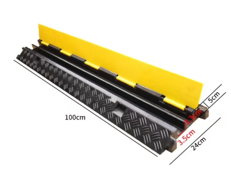 PASA CABLES 2 VIAS  100CM X 24CM  X 5...