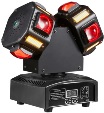 DOBLE GIRO 2 , 8*10W LED CREE RGBW 4 ...