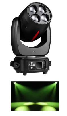 CABEZA MOVIL MINI BEAM 4*40W RGBW 4IN...