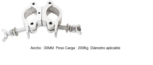 PRENSA DOBLE  ALUMINIO TRUSS 200KG , ...
