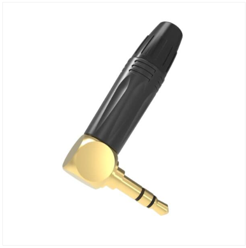 CONECTOR 3.5MM STEREO ANGULO RECTO
