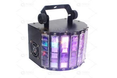 EFECTO LED MINI DERBY 9 X 1W